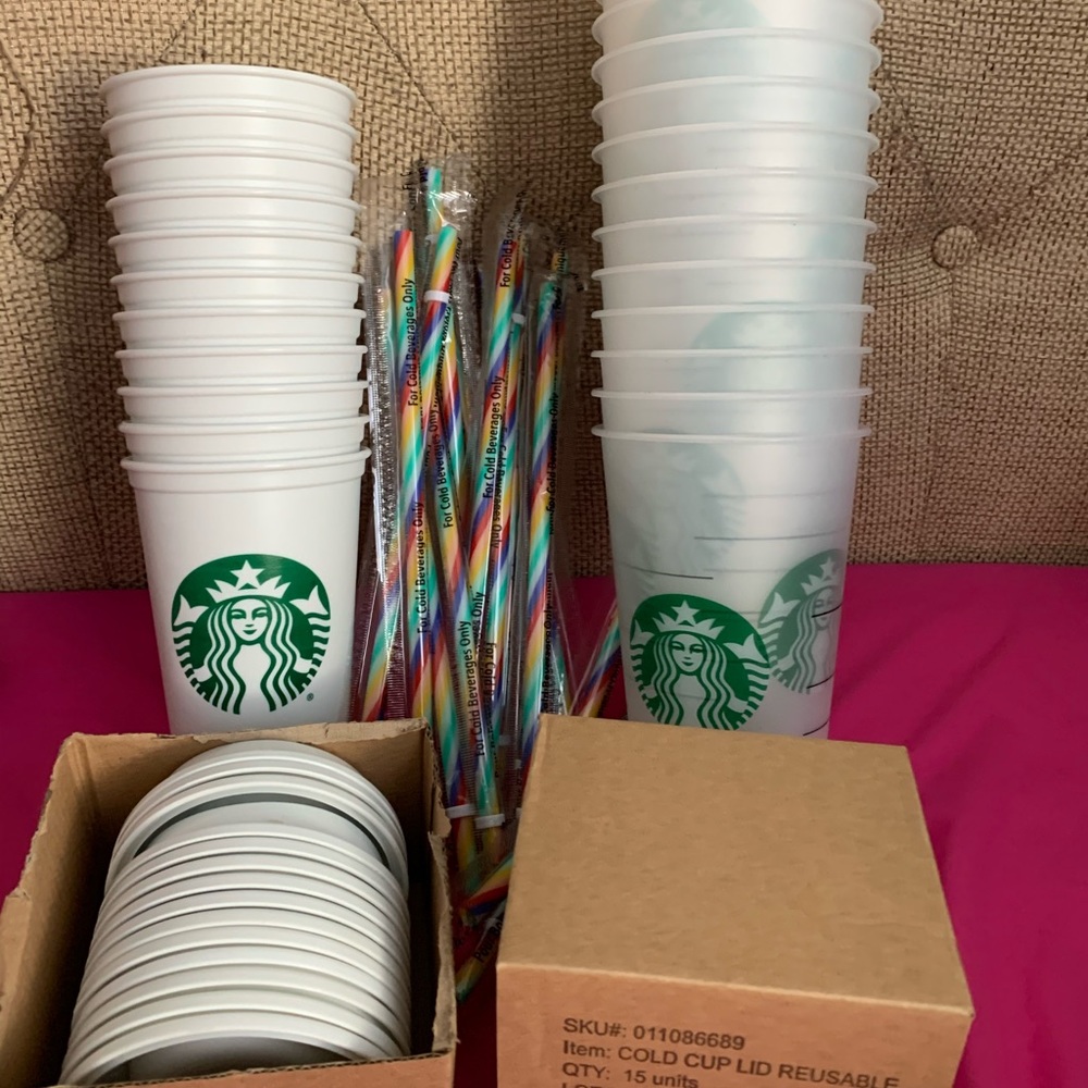 Starbucks reusable cup 35 pcs
